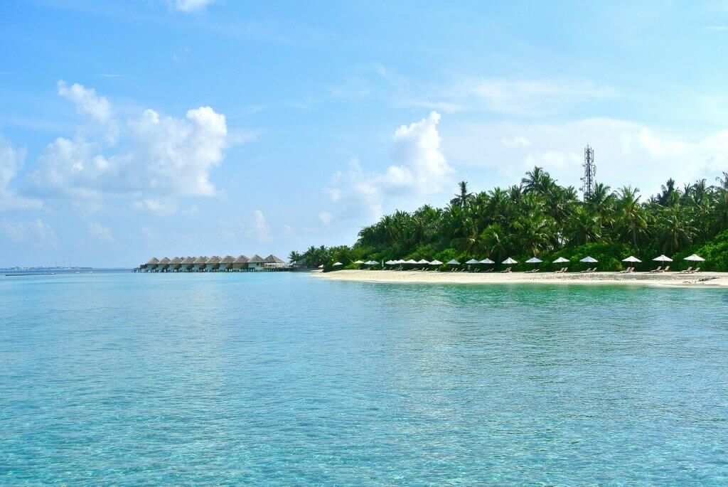 Maldivische Insel